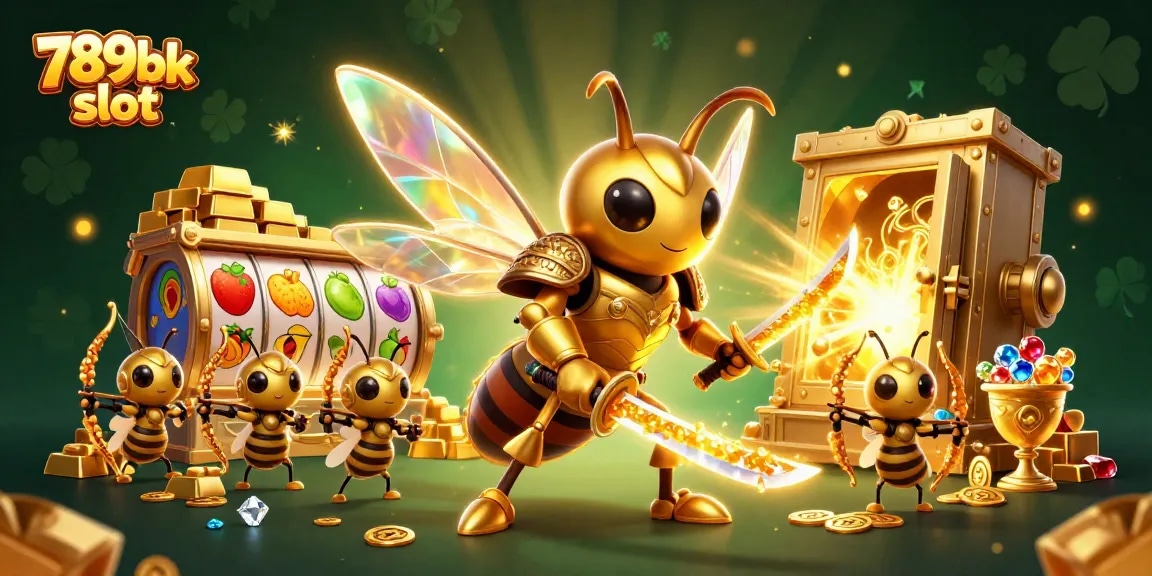 Experience the thrill of 789bk slot as golden treasures and vibrant symbols light up your gaming adventure.