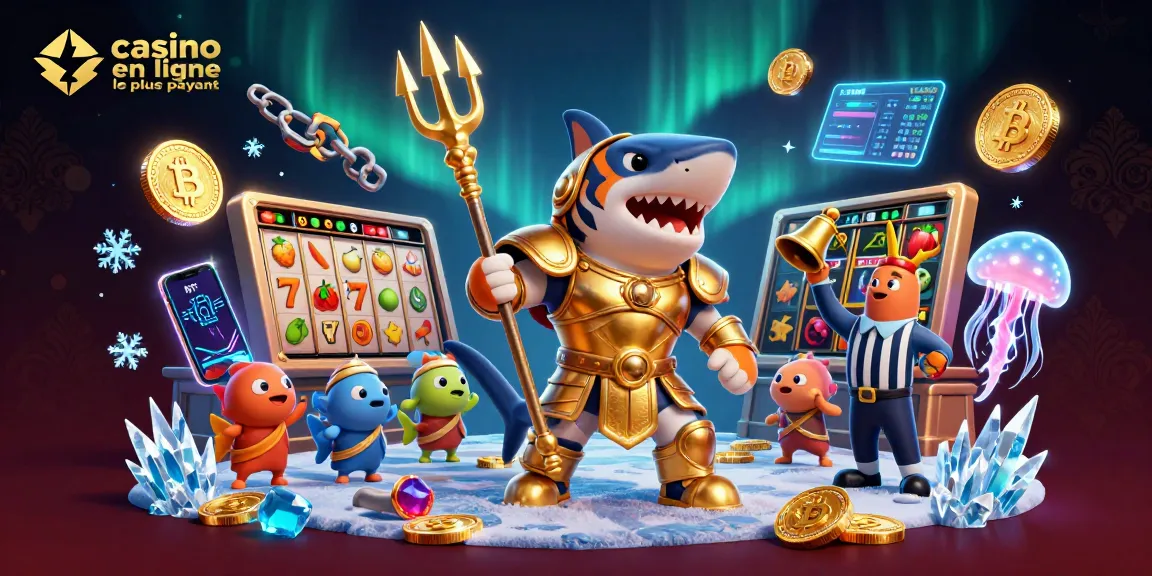 Découvrez l'excitation des casinos en ligne le plus payant avec cette scène dynamique mettant en avant des éléments de casino en ligne le plus payant.