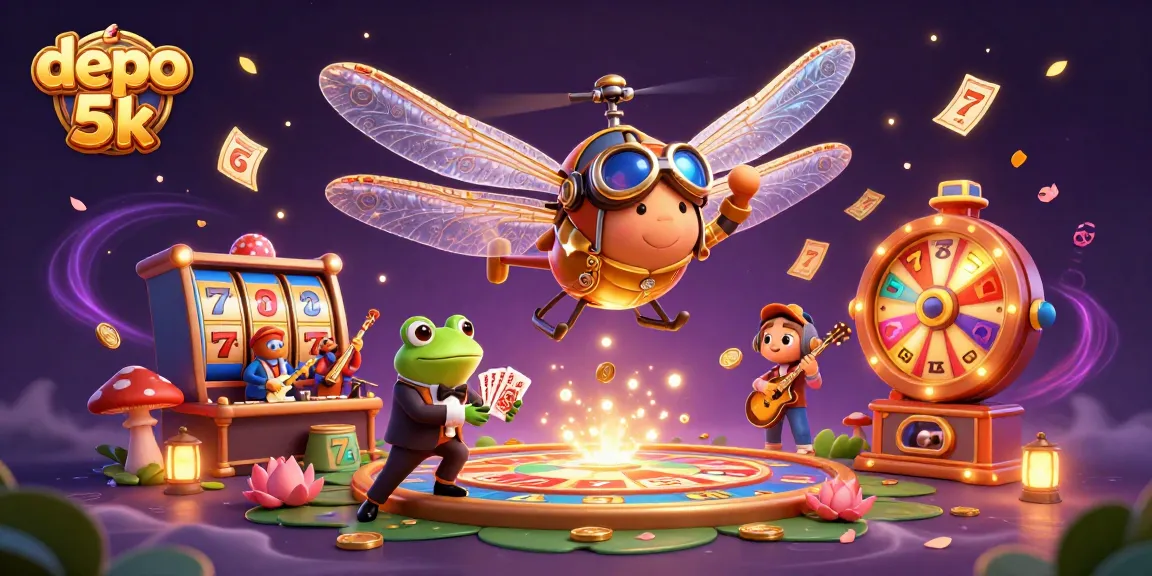 Spin for big wins at depo 5k with exciting slots and dynamic casino action!