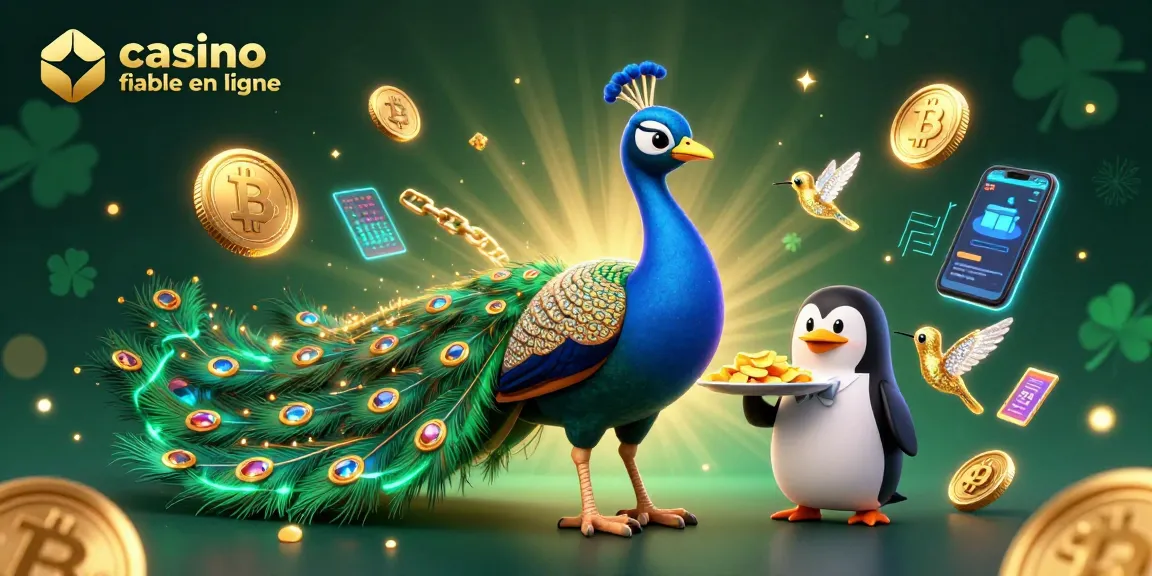 Profitez des jeux au casino fiable en ligne avec des personnages en 3D et des éléments de jeu colorés.