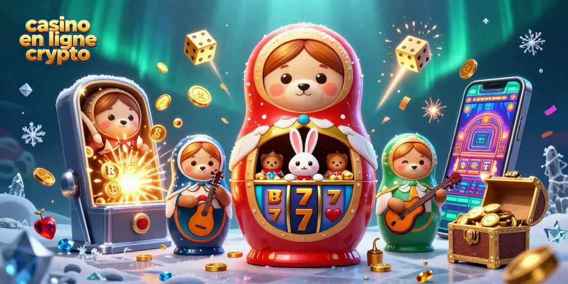 Jouez sur un casino en ligne crypto avec des personnages amusants, machines à sous et pièces d'or !