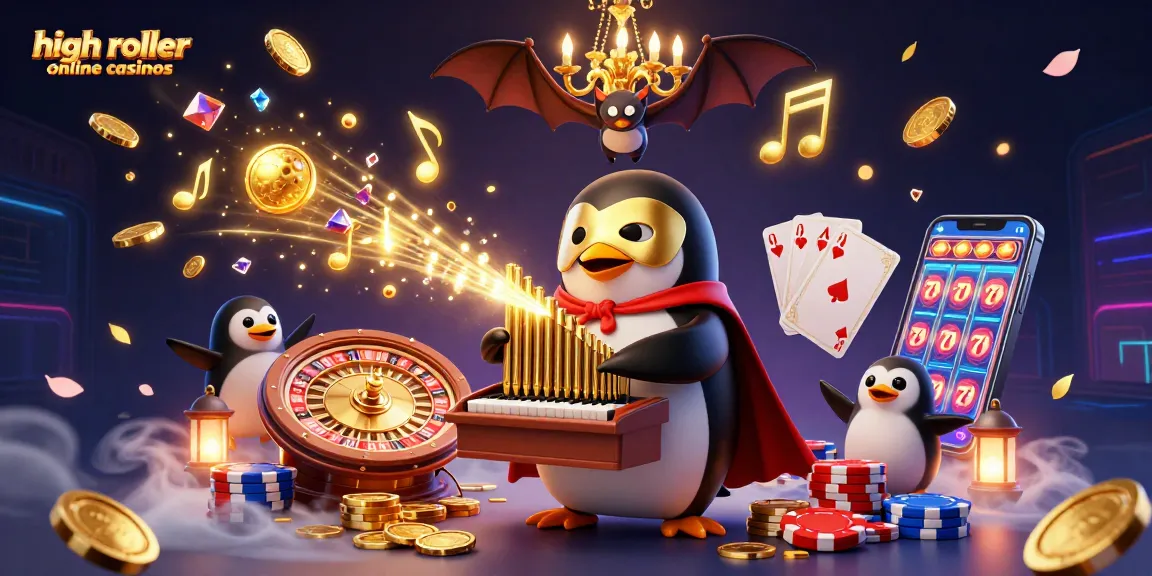 Experience thrilling high roller online casinos with dynamic gaming action, vibrant visuals, and excitement.