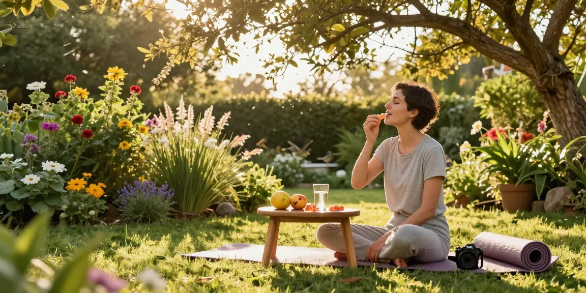 Enjoying edibles online in a tranquil garden setting with premium CBD gummies and vibrant natural elements for a wellness-focused lifestyle.