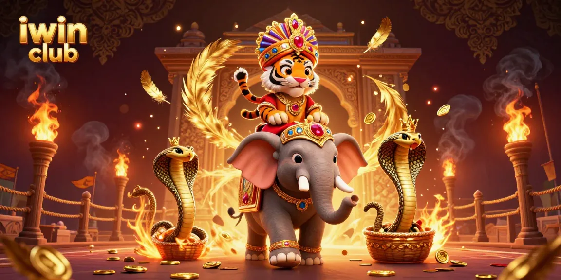 Experience exciting gameplay at iwin club with an action-packed casino adventure scene.