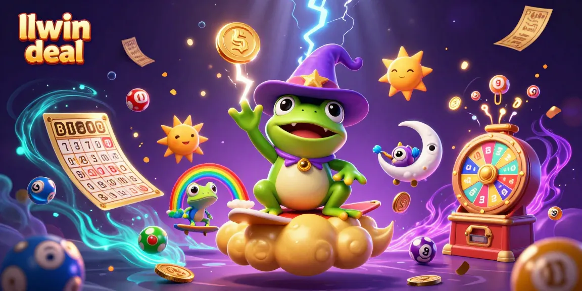 Spin and win with the enchanting llwin deal in this captivating casino illustration.