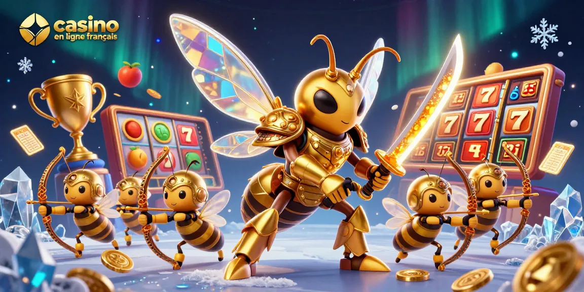 Gagnez avec le casino en ligne français grâce à une illustration 3D captivante des jeux.