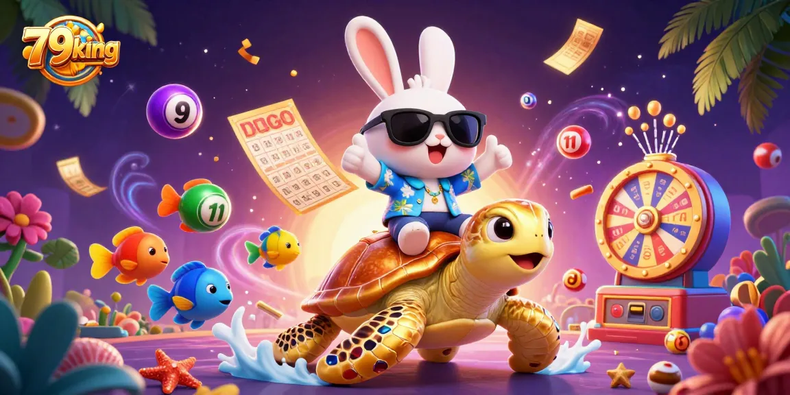 Engage with the 79king vibrant lottery scene showcasing dynamic characters and exciting gambling elements.