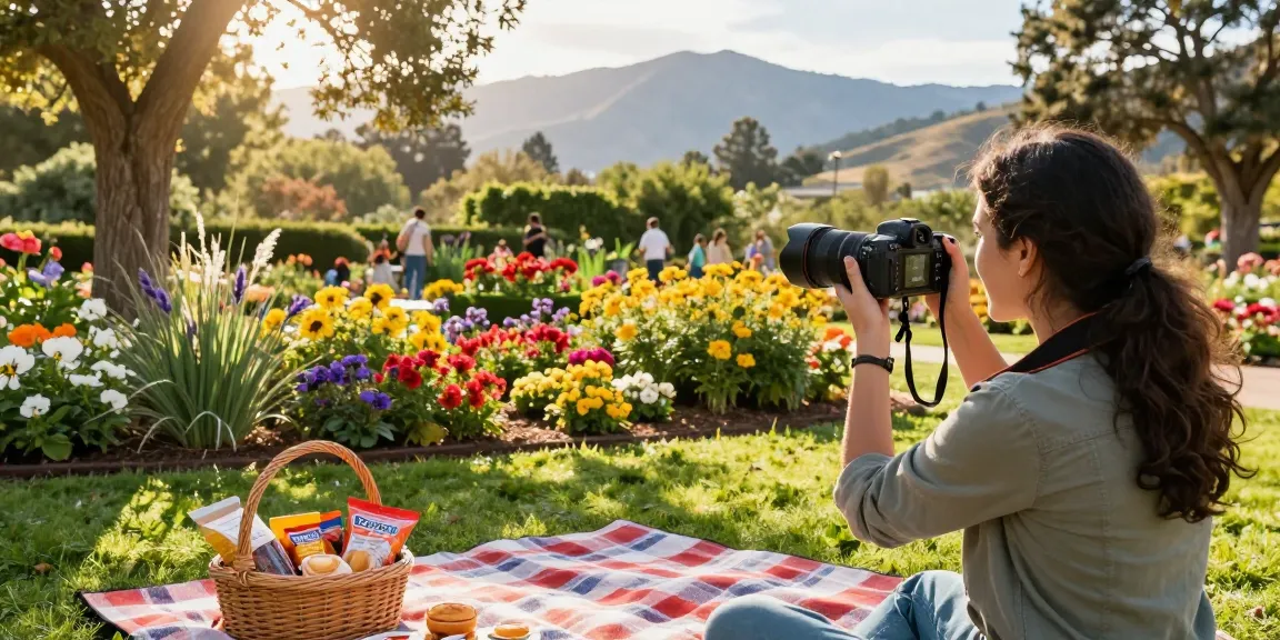 Enjoy the scenic Capay Valley Garden tour with discounts featured on https://www.thecapayvalleygardentour.com, capturing vibrant flowers and joyful travelers.