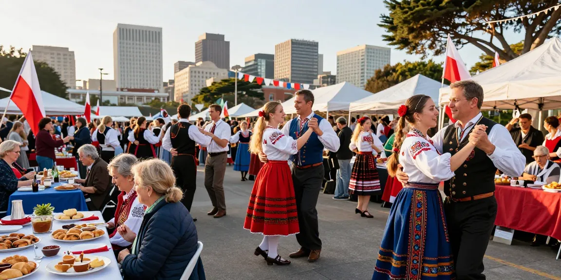 Celebrating Polish heritage in San Francisco at https://www.sfpol.com/ community event, showcasing culture and unity.