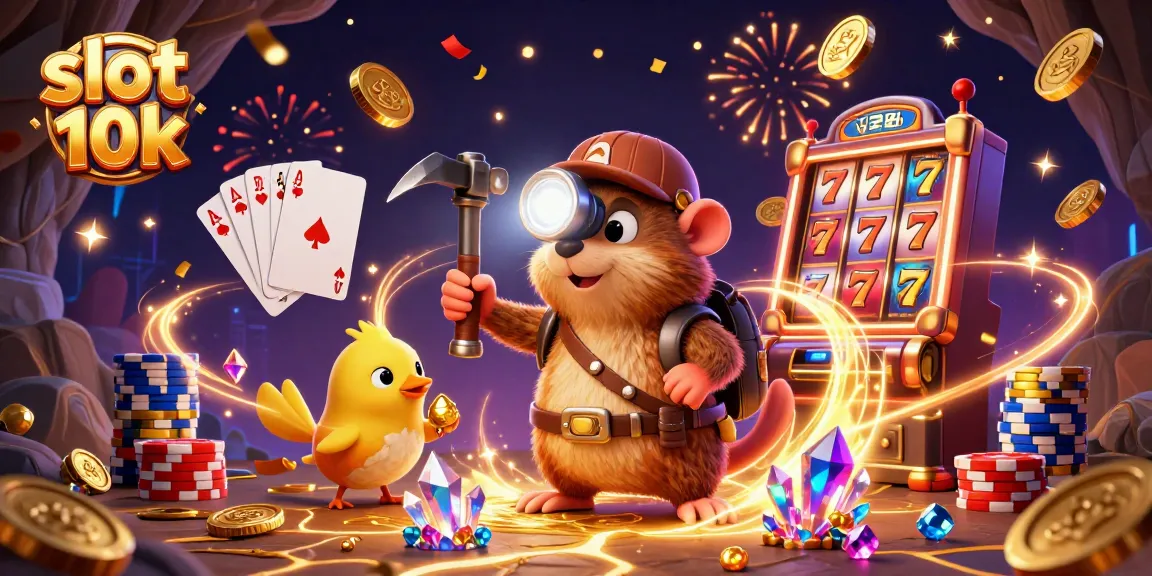 Spin the slot 10k machine for a chance to win big with dazzling gems and golden treasures!
