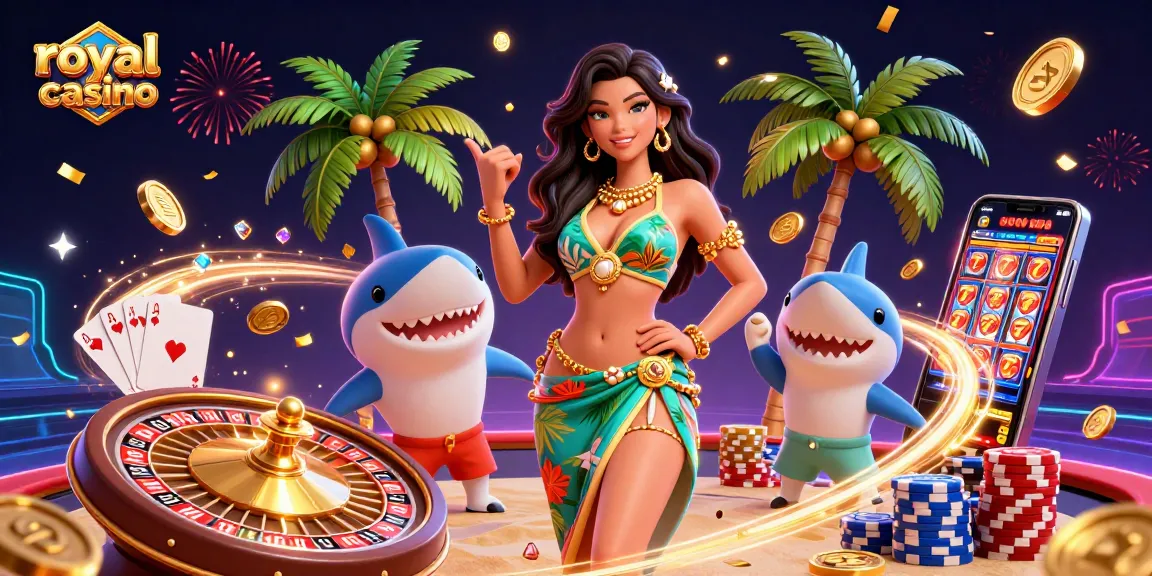 Experience thrills at royal casino with stunning visuals, featuring casino games and vibrant celebrations.
