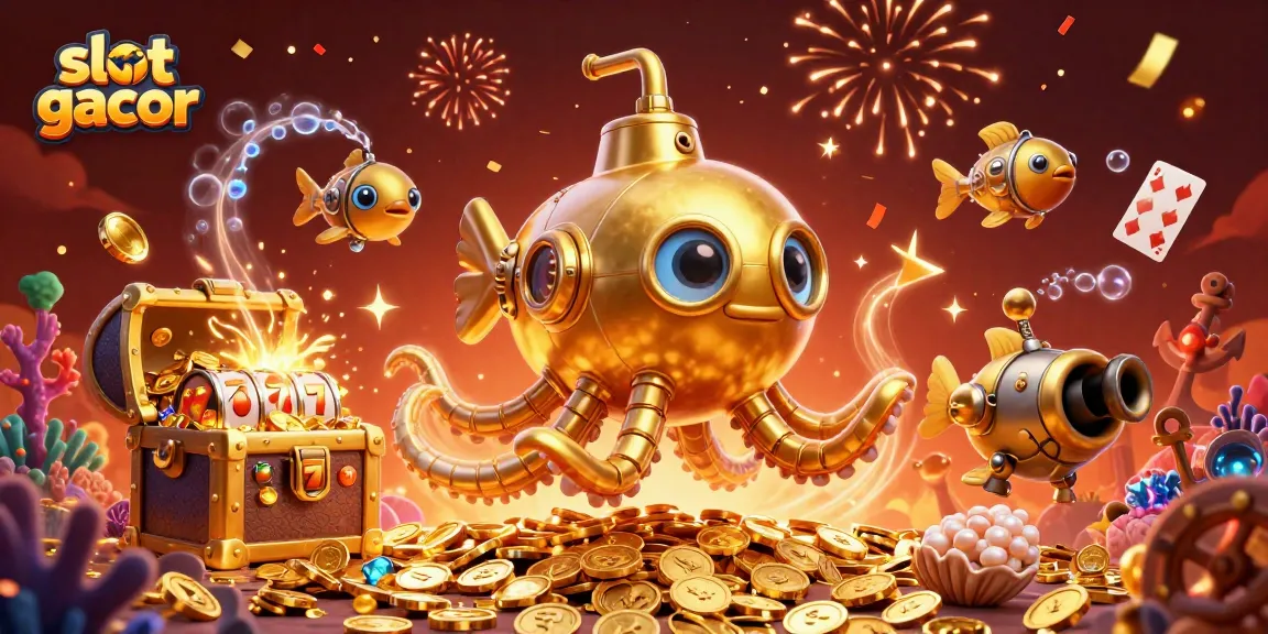 Menangkan jackpot spektakuler di slot gacor dengan ilustrasi aksi permainan yang menarik.