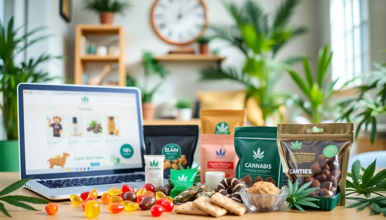 Discover the best way to buy weed online with vibrant edibles for a delightful experience.