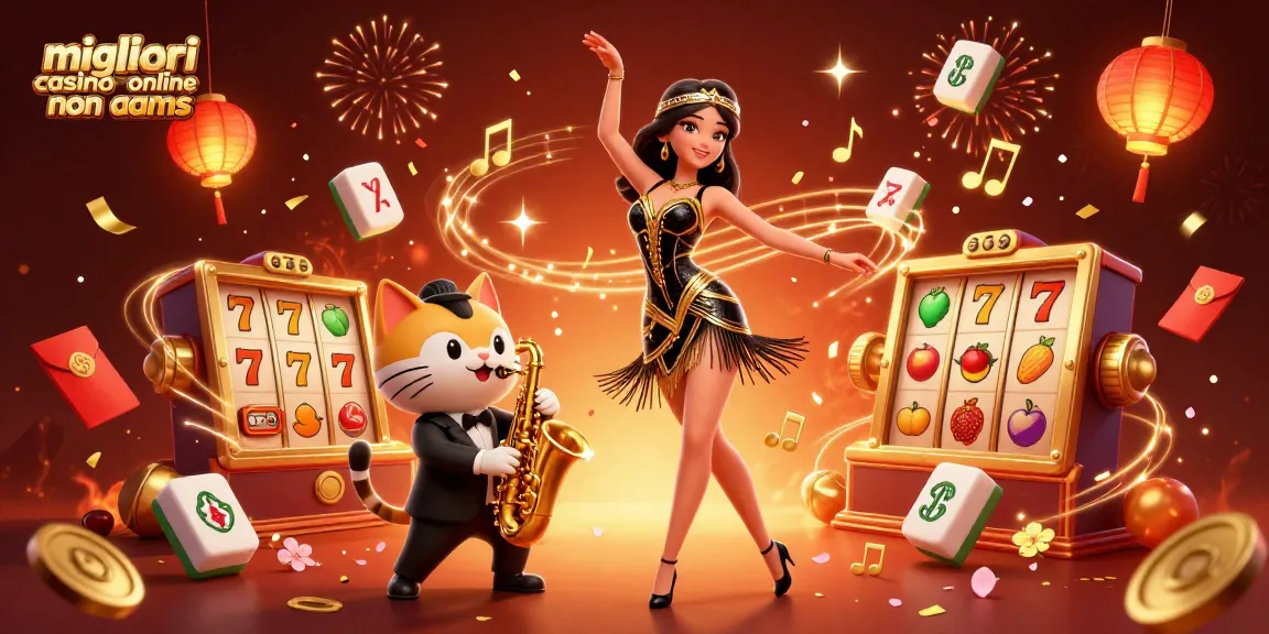 Fai girare i rulli ai migliori casinò online non AAMS per emozionanti slot e vivaci avventure di gioco.