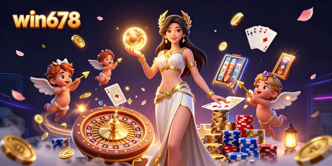 Engage in thrilling gameplay at win678 with vibrant characters and dynamic casino elements.