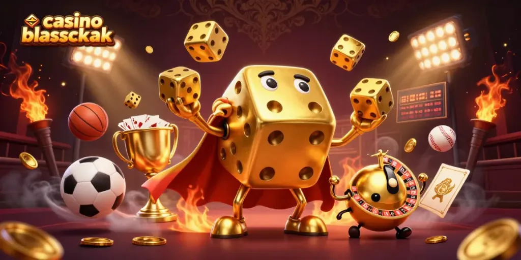 Disfruta de casino blackjack en una ilustración 3D vibrante y dinámica en un casino virtual.