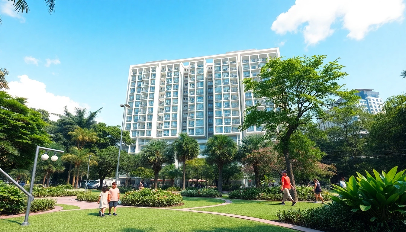 Architectural rendering of the Tampines EC showcasing modern design and vibrant community.